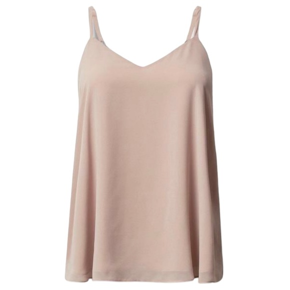 Torrid Women’s Plus Size Tan Sophie Chiffon Swimg Cami Top Size 1X 2X 3X - Picture 5 of 12